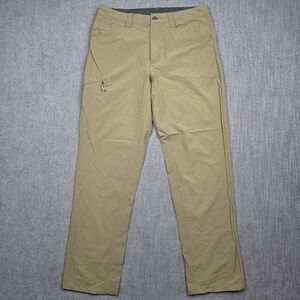 Patagonia Mens Quandary Hiking Pants 33 Ash Tan Stretch Nylon Outdoor Gorpcore
